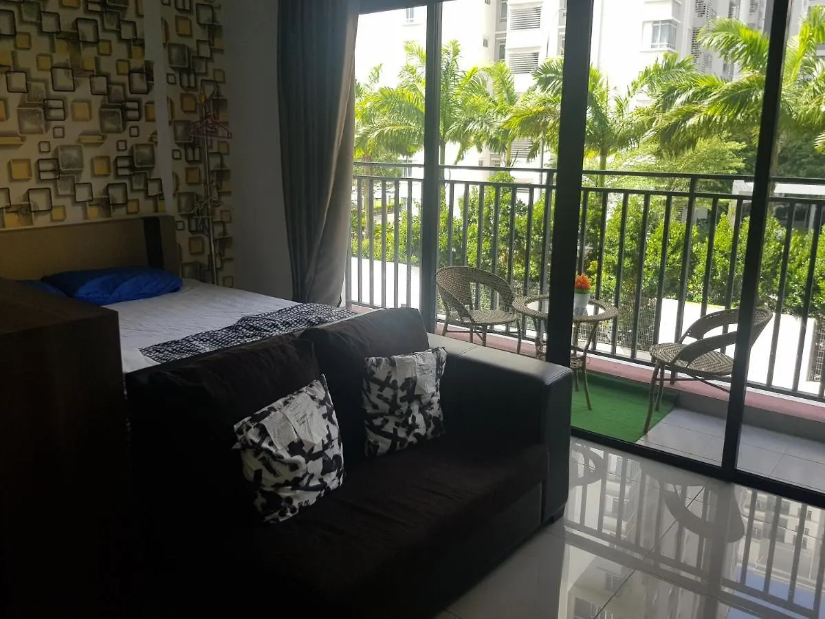 01-Austinregency Homestay Studio Family Room 4Pax Near Toppen Aeon Tebrau Johor Bahru