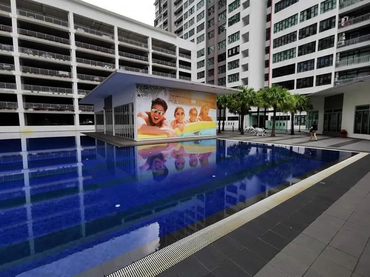 01-Austinregency Homestay Studio Family Room 4Pax Near Toppen Aeon Tebrau Johor Bahru